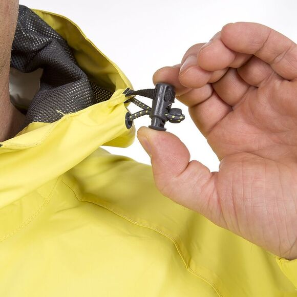 Trespass Adults Unisex Qikpac Packaway Waterproof Jacket / Yellow - Picture 4 of 8